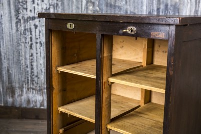 wooden filing cupboard